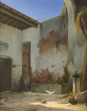 Lot 6073, Auction  106, Gail, Wilhelm, "Tomba di Romeo e Julietta"- Brunnenhof in Verona