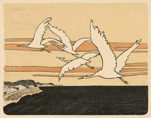 Lot 7324, Auction  106, Leistikow, Walter, Kraniche