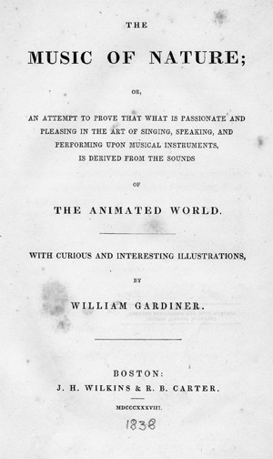 Los 348 - Gardiner, William - The Music of Nature - 0 - thumb