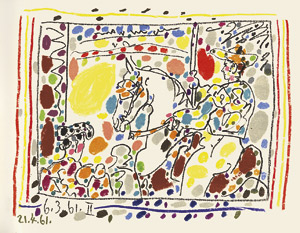 Los 3458 - Sabartès, Jaime und Picasso, Pablo - Illustr. - A los toros avec Picasso - 0 - thumb