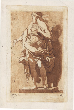 Los 5370 - Zauli, Giuseppe - Weibliche Gewandfigur - 0 - thumb