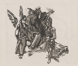 Los 7191 - Kokoschka, Oskar - Die Verkündigung an Maria - 0 - thumb