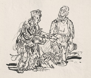 Los 7197 - Kokoschka, Oskar - Hausierer - 0 - thumb