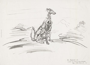 Los 7202 - Kokoschka, Oskar - Windhund - 0 - thumb