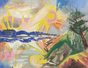Los 8149 - Krauskopf, Bruno - Sonnenaufgang am Wasser - 0 - thumb