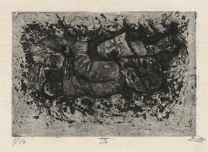 Lot 8235, Auction  115, Dix, Otto, Gefunden beim Grabendurchstich (Auberive)
