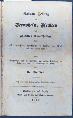 Lot 306, Auction  116, Belliol, Jean Alexis, Radicale Heilung der Scropheln