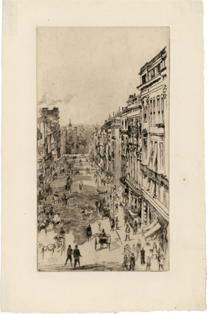 Lot 5456, Auction  116, Whistler, James Abbot McNeill, St. James Street