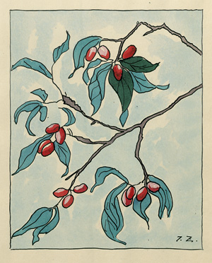 Lot 3427, Auction  117, Zoubaloff, Charles, Clos Joli I. Les Fleurs. II. Les Fruits
