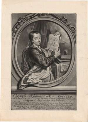 Lot 5299, Auction  119, Vogel, Bernhard, Bildnis des Christoph Johann friedrich Kupetzky, Sohn Johann Kupetzkys