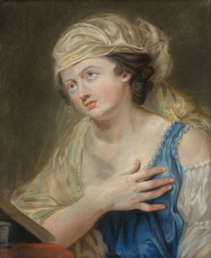 Lot 6721, Auction  121, Chodowiecki, Daniel, "Magdalene": Maria Magdalena vor einem Buch. 
