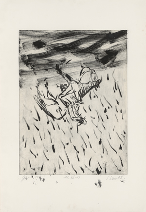 Lot 8239, Auction  121, Baselitz, Georg, Reiter