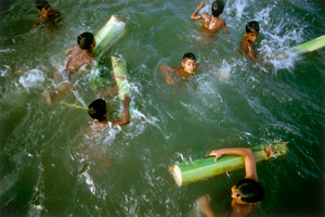 Lot 4227, Auction  122, McBride, Will, Indian Boys in Ganges