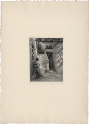 Lot 5417, Auction  122, Ilsted, Peter, Unter Weinblättern