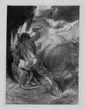 Lot 5467, Auction  122, Jettmar, Rudolf, Herkules erwürgt den nemäischen Löwen