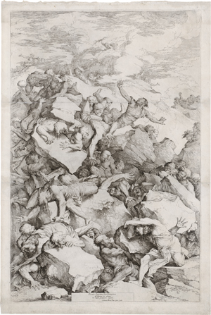 Lot 5156, Auction  123, Rosa, Salvator, Der Gigantensturz