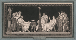 Lot 5225, Auction  123, Janinet, Jean-François, Conspiration de Catilina découverte (Die Verschwörung des Catilina wird aufgedeckt)
