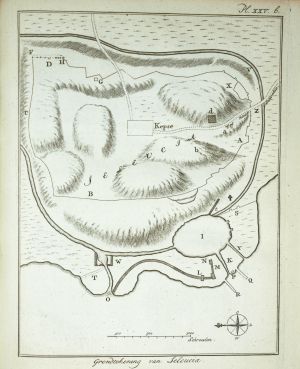 Los 19 - Pococke, Richard - Beschryving van het Oosten. 6 Bände. Utrecht, Paddenburg, 1776-1786. - Erste holländische Ausgabe - 1 - thumb