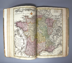 Los 8 - Euler, Leonhard - Geographischer Atlas. Berlin, Michael, 1760. - Erste deutsche Ausgabe, um 4 Karten vermehrt - 5 - thumb