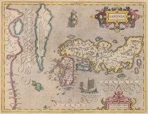 Lot 66, Auction  125, Mercator, Gerhard, Japonia. Kupferkarte. Um 1611