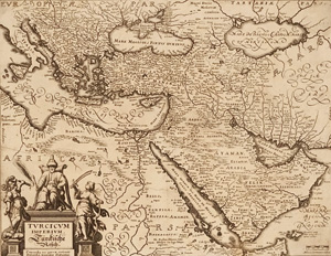 Lot 67, Auction  125, Merian, Matthäus, Turcicum Imperium. Kupferkarte. Um 1646