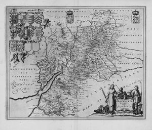 Lot 84, Auction  125, Blaeu, Joan, Glocestria Ducatus.  Amsterdam, Joan Blaeu, um 1645