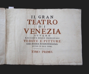 Los 113 - Lovisa, Domenico - Il gran teatro di Venezia. Mit 114 Kupfertafeln. Venedig, D. Lovisa, 1720 - 1 - thumb