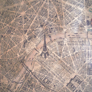 Lot 123, Auction  125, Peltier, Georges, Plan de Paris a vol d'oiseau. Paris, Blondel la Rougery, 1953