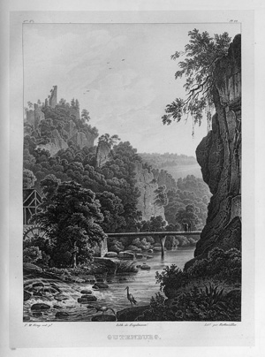 Los 184 - Ring, Maximilian de - Vues pittoresques des vieux chateaux de l’Allemagne. Straßburg, F. G. Levrault, 1829 - 1 - thumb