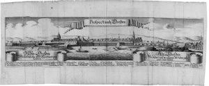 Lot 200, Auction  125, Weck, Anton, Der Chur-Fürstlichen ... Haupt-Vestung Dresden. Nürnberg, C. S. Froberger für J. Hoffmann, 1680. - Zweiter Druck