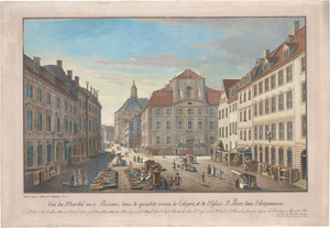 Los 250 - Rosenberg, Johann Georg - Recueil des prospects les plus beaux et les plus interessants de Berlin. Berlin, Jean Morino et Compagnie, 1773-1785 - 1 - thumb