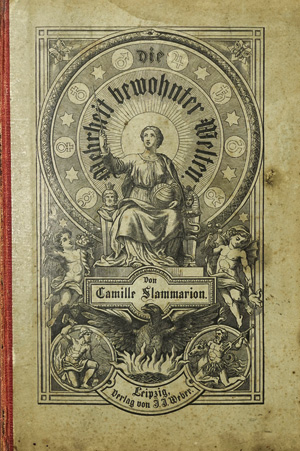 Los 336 - Flammarion, Camille - Die Mehrheit bewohnter Welten. Leipzig, Weber, 1865. - Erste deutsche Ausgabe - 0 - thumb