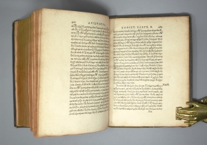 Los 711 - Aristoteles - Organon (graece). Frankfurt, Thomas Guarin für Andreas Wechel, 1577. - Korrigierter Nachdruck der Ausgabe Paris 1562, mit dem lateinischen Vorwort - 7 - thumb