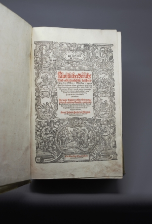 Los 740 - Grisone, Federico - Künstlicher Bericht und allerzierlichste beschreybung. Augsburg, Michael Manger für Georg Willer, 1580. - Dritte Auflage - 4 - thumb
