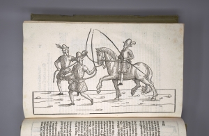 Los 740 - Grisone, Federico - Künstlicher Bericht und allerzierlichste beschreybung. Augsburg, Michael Manger für Georg Willer, 1580. - Dritte Auflage - 9 - thumb