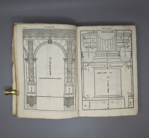 Los 762 - Palladio, Andrea - I quattro libri dell'architettura. Venedig, Bartholomäus Carampello, 1581. - Die zweite Palladio-Ausgabe  - 3 - thumb