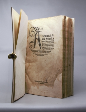 Los 774 - Rüxner, Georg - Anfang, ursprung und herkomen des Thurniers inn Teutscher nation. Simmern, H. Rodler, 1532 - Zweite Ausgabe des zuerst 1530 ebenda erschienen berühmten Turnierbuchs - 2 - thumb