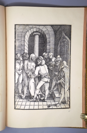 Los 779 - Schäufelein, Hans und Pinder, Ulrich - Speculum passionis domini nostri Ihesu christi. Daraus 17 Holzschnitte. Nürnberg wohl 1507 - Prachtvolle Drucke - 7 - thumb