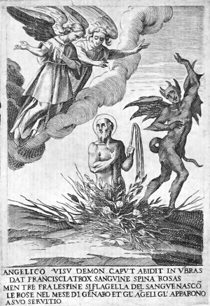 Los 793 - Villamena, Francesco - Francisci historia cum iconibus in aere excusis. Rom, A. de Puttis, 1594. - Mit gestochenem Titel und 51 Kupfertafeln - 0 - thumb