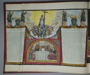 Los 858 - Busuttil, Salvatore - Origine e istituzione della processione del Corpus Domini. Rom, D. Minelli, um 1838 - 1 - thumb
