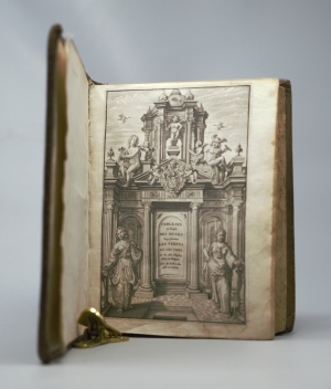 Los 890 - Marolles, Michel de - Tableaux du temple des muses. Amsterdam, Abraham Wolfgang, 1676. - Spätere Ausgabe - 2 - thumb