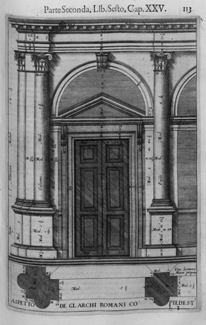 Los 907 - Scamozzi, Vincenzo - Dell'idea della architettura universale. Venedig, G. Valentino, 1615. - Erste Ausgabe - 1 - thumb