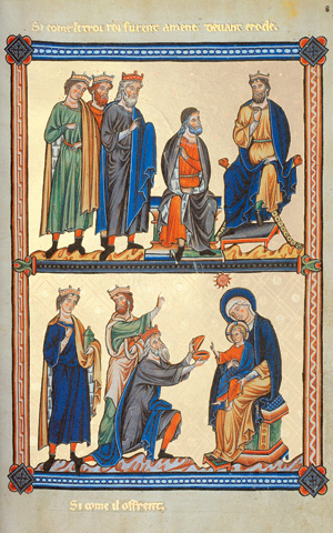 Lot 954, Auction  125, Psautier d'Ingeburge de Danemark, Ingeborg Psalter.  Graz, Akademische Druck- und Verlagsanstalt, 1985