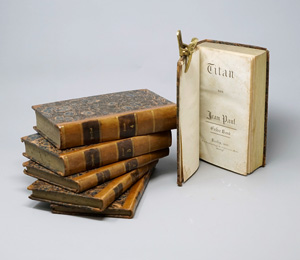 Lot 1629, Auction  125, Jean Paul, Titan [und:] Komischer Anhang zum Titan. Berlin, Matzdorff, 1800-1803. - Erste Ausgabe