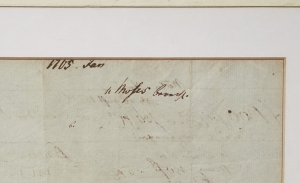 Los 2038 - Mendelssohn, Moses - Eigenhändige Abrechnung für Friedrich Nicolai. 1765 + Beigabe - 3 - thumb