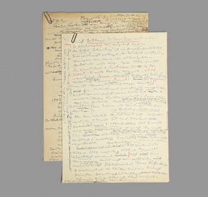 Lot 2041, Auction  125, Piper, Reinhard, Konvolut Manuskripte und Bücher. Um 1950