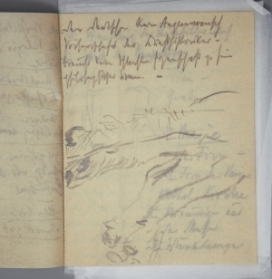 Los 2146 - Poelzig, Hans - 2 Notizhefte mit 11 Bleistift-Skizzen. 1918 - 7 - thumb