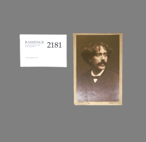 Los 2181 - Sarasate, Pablo de - Signierte Porträt-Photographie. 1907 - 1 - thumb