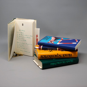 Lot 3038, Auction  125, Bienek, Horst, Konvolut von 5 ersten Ausgaben, davon 4 mit Widmung. München, Hanser, 1959-1977