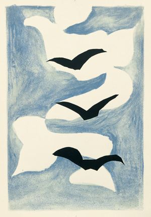 Lot 3043, Auction  125, Elgar, Frank und Braque, Georges - Illustr., Résurrection de l'oiseau